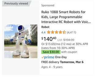 Ruko 1088 Smart Robot Castle Open Box