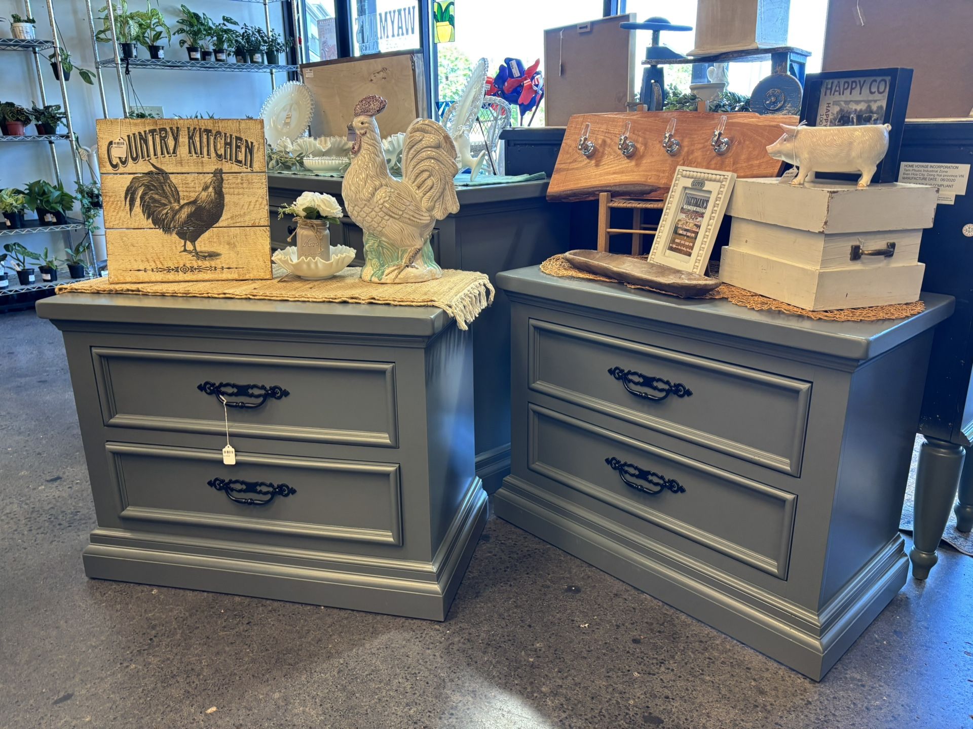 Pair Of Newly Refinished Nightstands