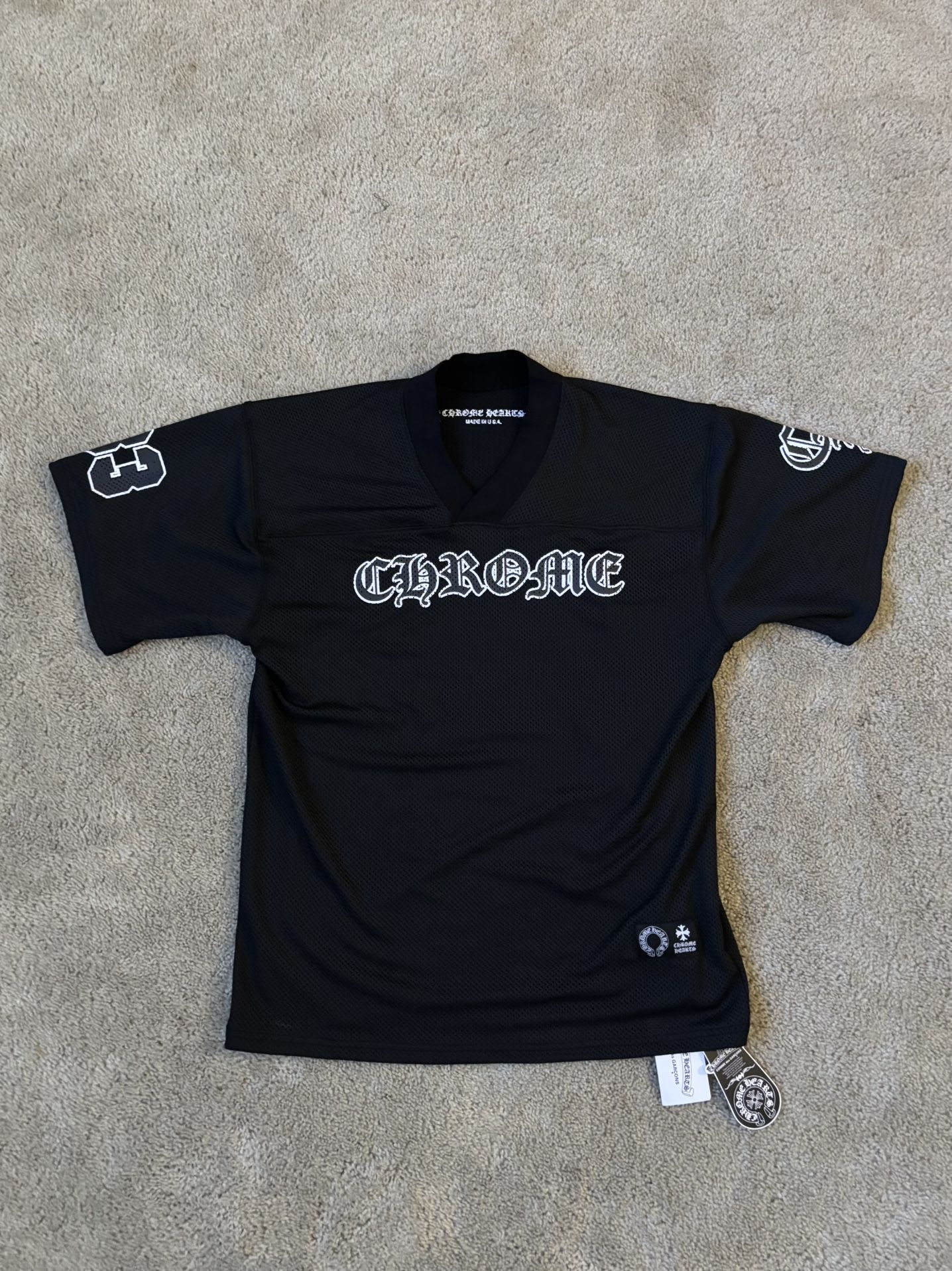 SS24 Chrome Hearts Mesh Stadium Football Jersey