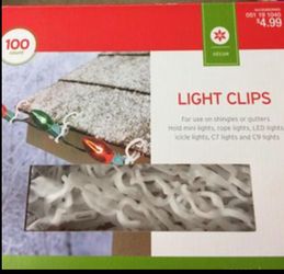 Light Clips 100 Count