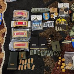 Military Ranks, Insignia, Patches, and Buttons