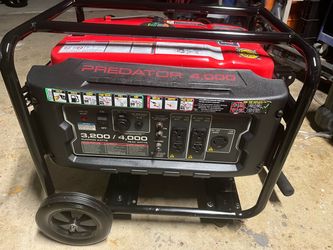 Predator 4000 watt generator