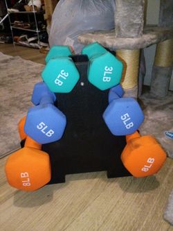 dumbbell set