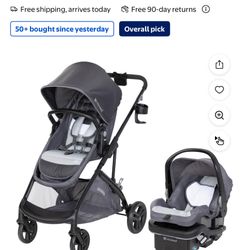 Car Seat & Stroller With Base Gender Neutral