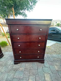 Dresser dark cherry
