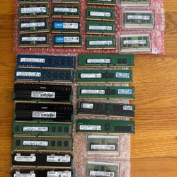 Samsung Hynix Micron 4Gb 8Gb 16Gb 32Gb 64Gb Per Set of DDR2 DDR3 DDR4 DDR5 PC2 PC3 PC3L PC4 PC5 Memory RAM MacBook Apple, Dell, HP, Lenovo, ACER, ASUS