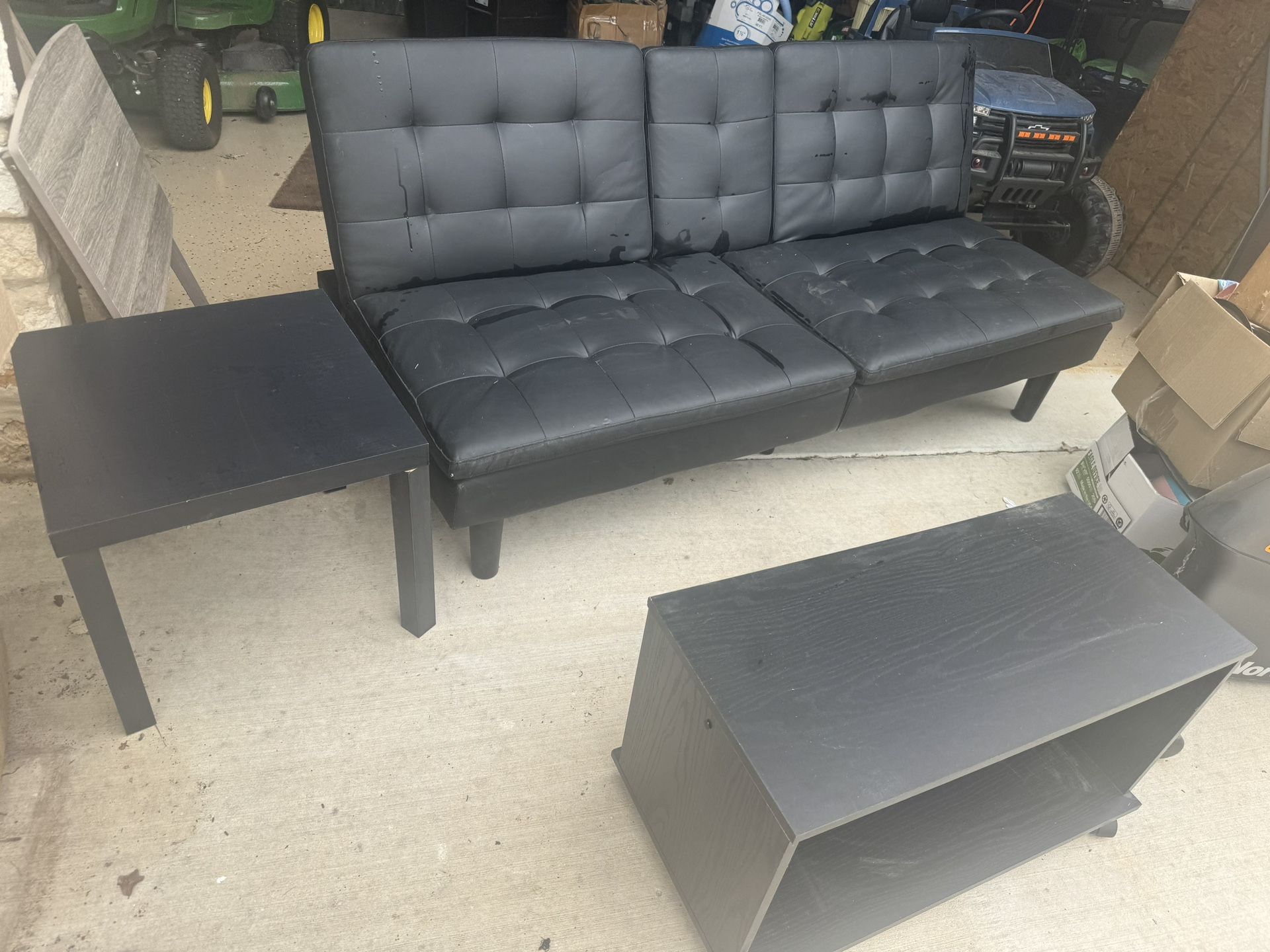 Futon Tv Stand End Table