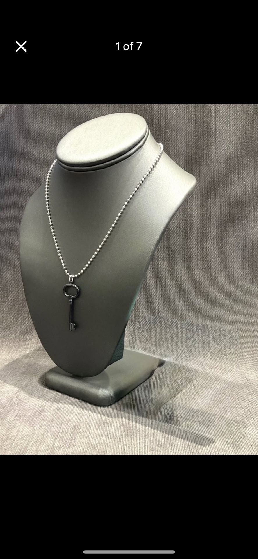 VINTAGE Tiffany & Co. Key Necklace (Retail $600)