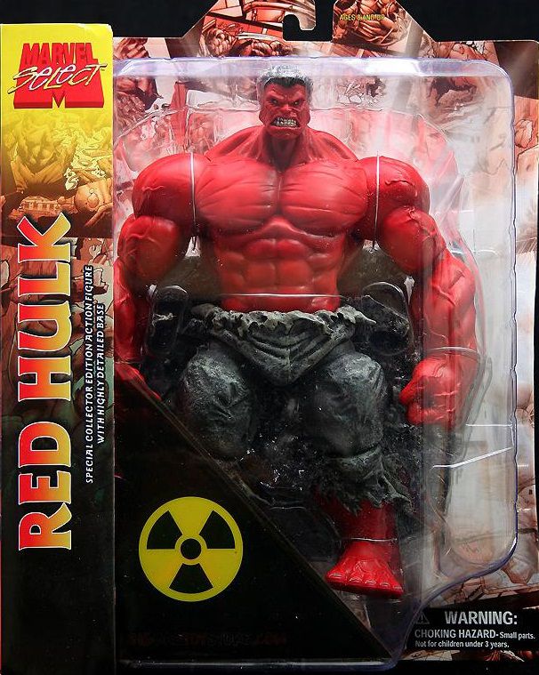 Marvel Select RED HULK Action Figure by Diamond - BRAND NEW