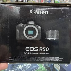 Canon R50 New In Box Pay Low Down No Crdt Needed 