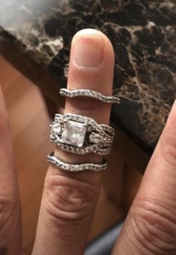 3 band ring set