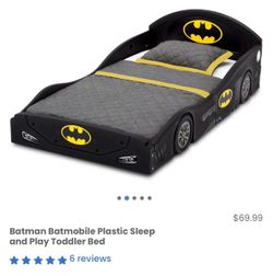New Batman Toddler Bed (Mattress Not Included)