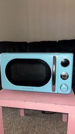 Galanz Retro Microwave Oven Blue