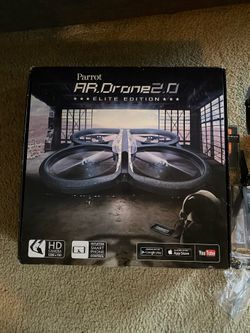 Parrot AR Drone 2.0 Elite Edition With Extras 