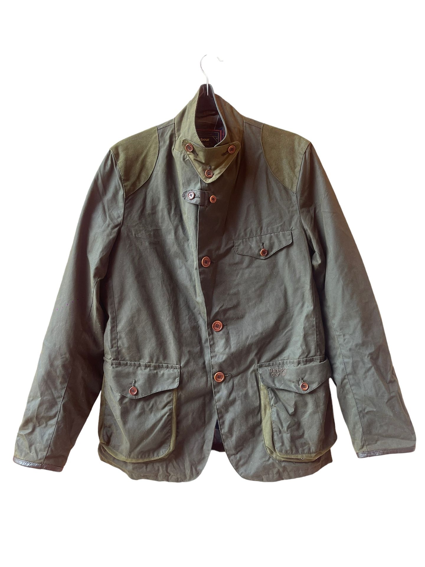 Barbour Dept B Commander Wax Jacket M Limited edition Barbour Dept B Commander Waxed Jacket in size Medium. Stunning condition as you can see. Only