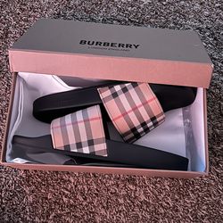 burberry slides