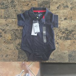 New 3-6 Month Old Collar Onezie
