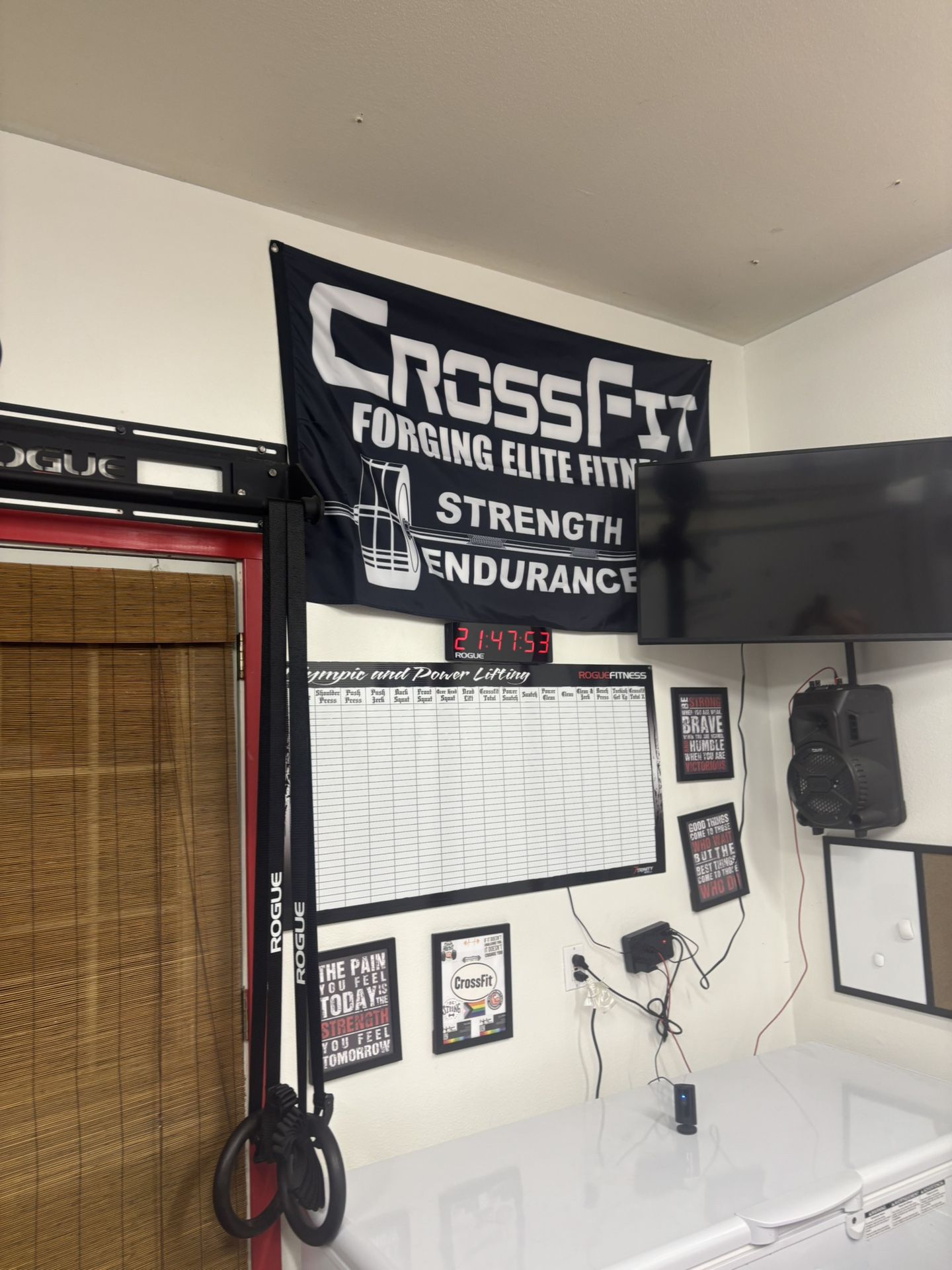 Rogue Home Timer Gym Clock With Remote