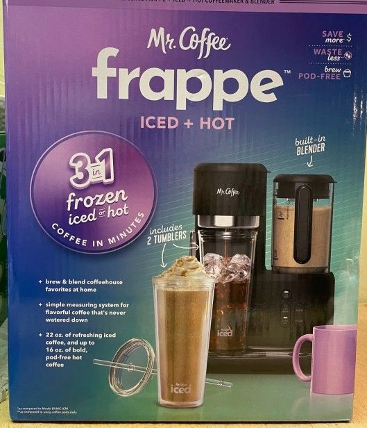 Open Box: MR. COFFEE BVMC-FM1 Black Cafe Frappe Machine 