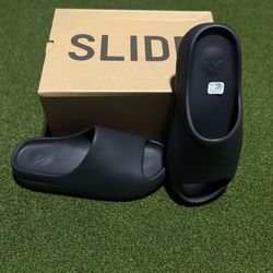 Onyx Yeezy Slides