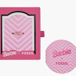 Fossil Barbie ring
