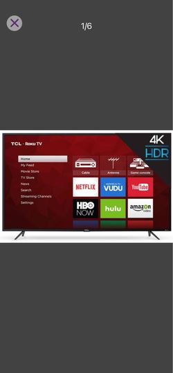TCL - 65" Class 4 Series LED 4K UHD Smart Roku TV + Brand New Universal Remote