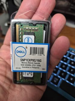 Dell 16GB DDR4 3200MHz Laptop RAM Module