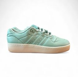 Adidas Mint Green Rivalry Lux Low Sneakers