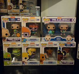 NICKELODEON RUGRATS FUNKO POP BUNDLE