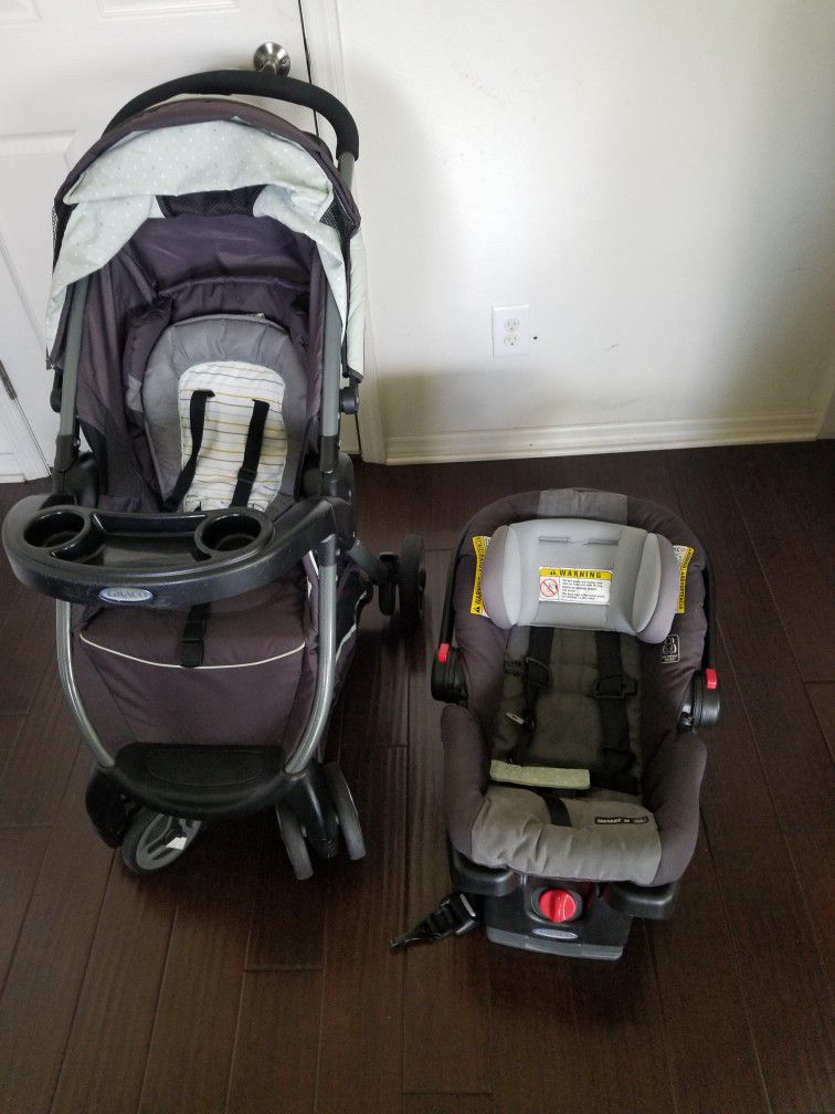 Graco Click Connect Carseat Stoller And Base 