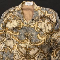 EXCLUSIVE DANAR HADI MEN’S XL, BUTTON UP, LONG SLEEVES, POCKET SHIRT