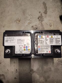 Vehicle battery, Mercedes Benz OEM.