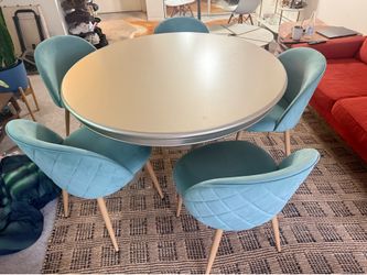 Table and chairs