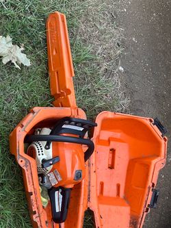 I’m selling a Sthil ms180c in great working condition asking $200