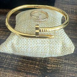 Gold Plated Stainless Steel! 