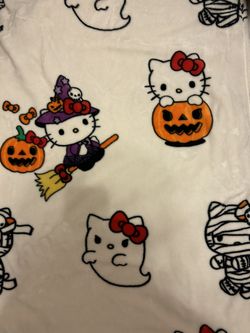 Hello Kitty Halloween Blanket