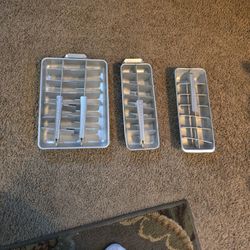 Antique Aluminum Ice Trayss