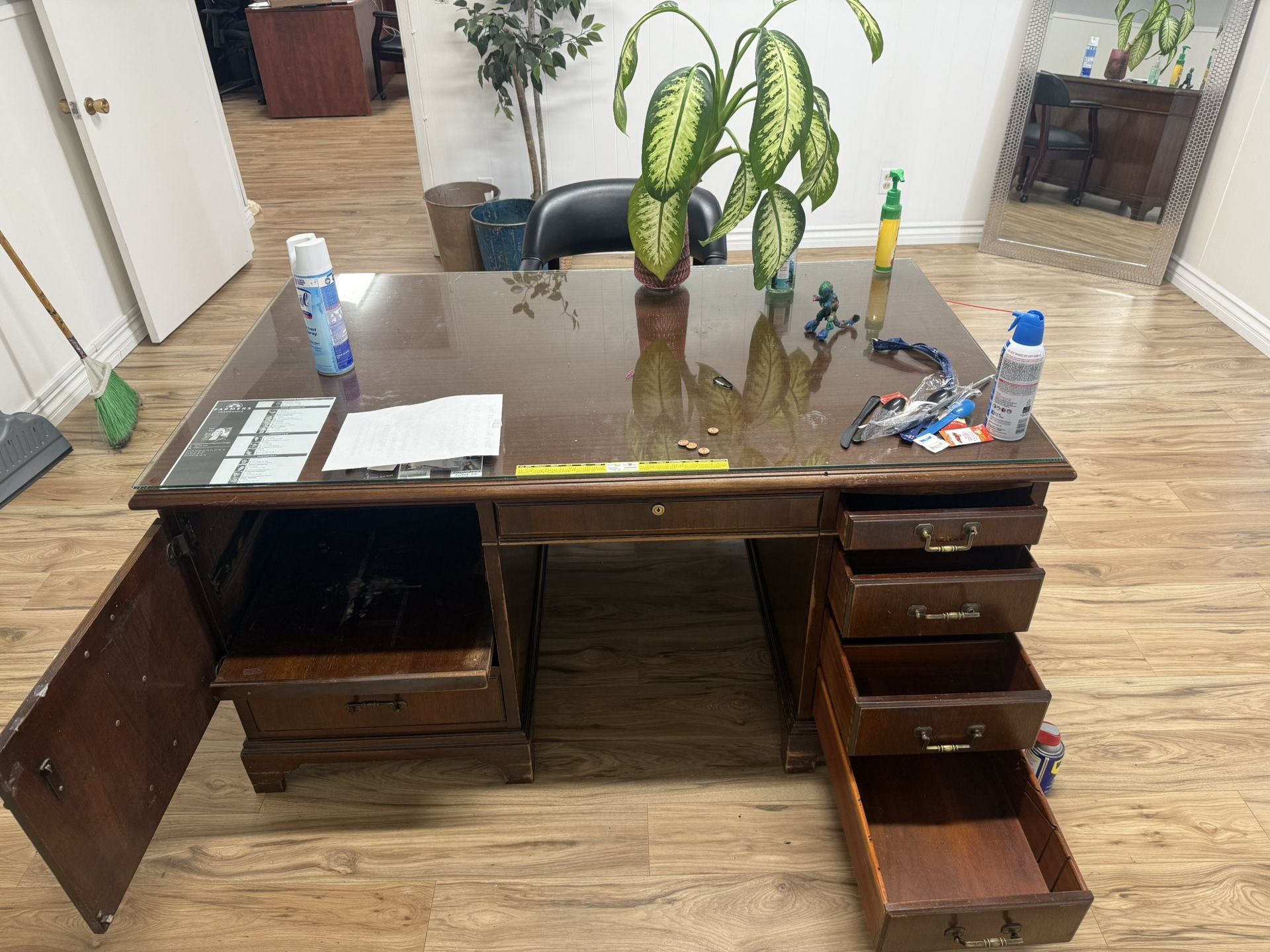 FREE Solid Wood Office Desk 