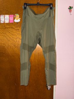 Fabletics workout leggings - Green, size 1x