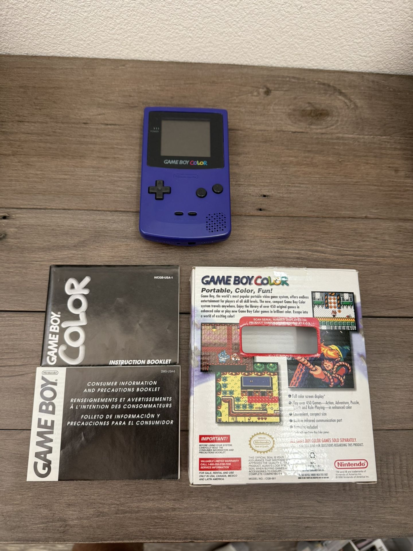 Game Boy Color Grape
