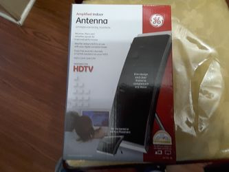 GE amplified indoor antenna.