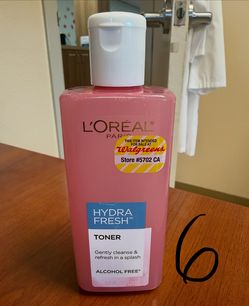 loreal facial toner $6