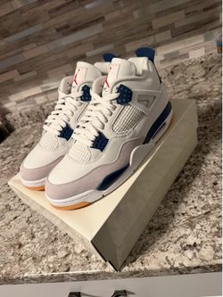New Retro Nike Air Jordan 4s “Dodgers SB” - size 10.5