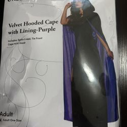 Sorceress / Witch Hooded Cape
