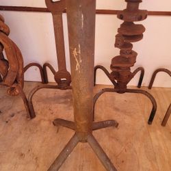MAN CAVE TABLE AND BAR STOOLS 
