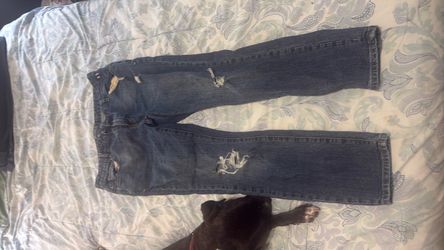 Distressed Men’s American Rag Distressed Jeans