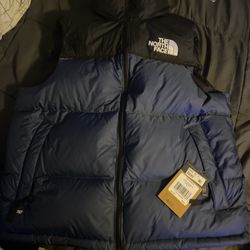 Northface Vest Shady Blue
