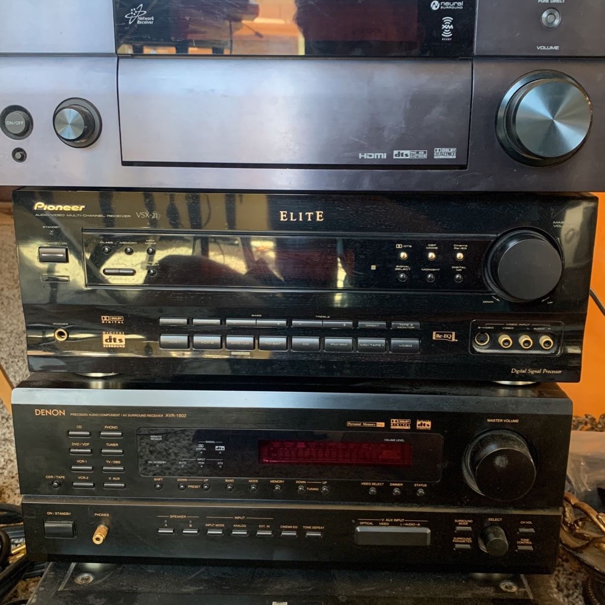 Pioneer Elite VSX 217.1 Channel AV Receiver~HDMI~Powerhouse!~XLNT!!