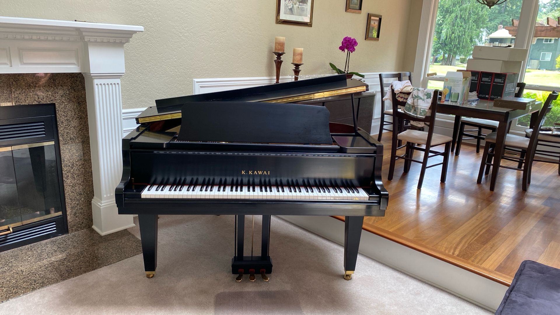 KAWAI Ebony G-10 ES. Bought New 2018