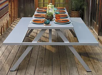 CB2 - Modern A-Frame Picnic Table